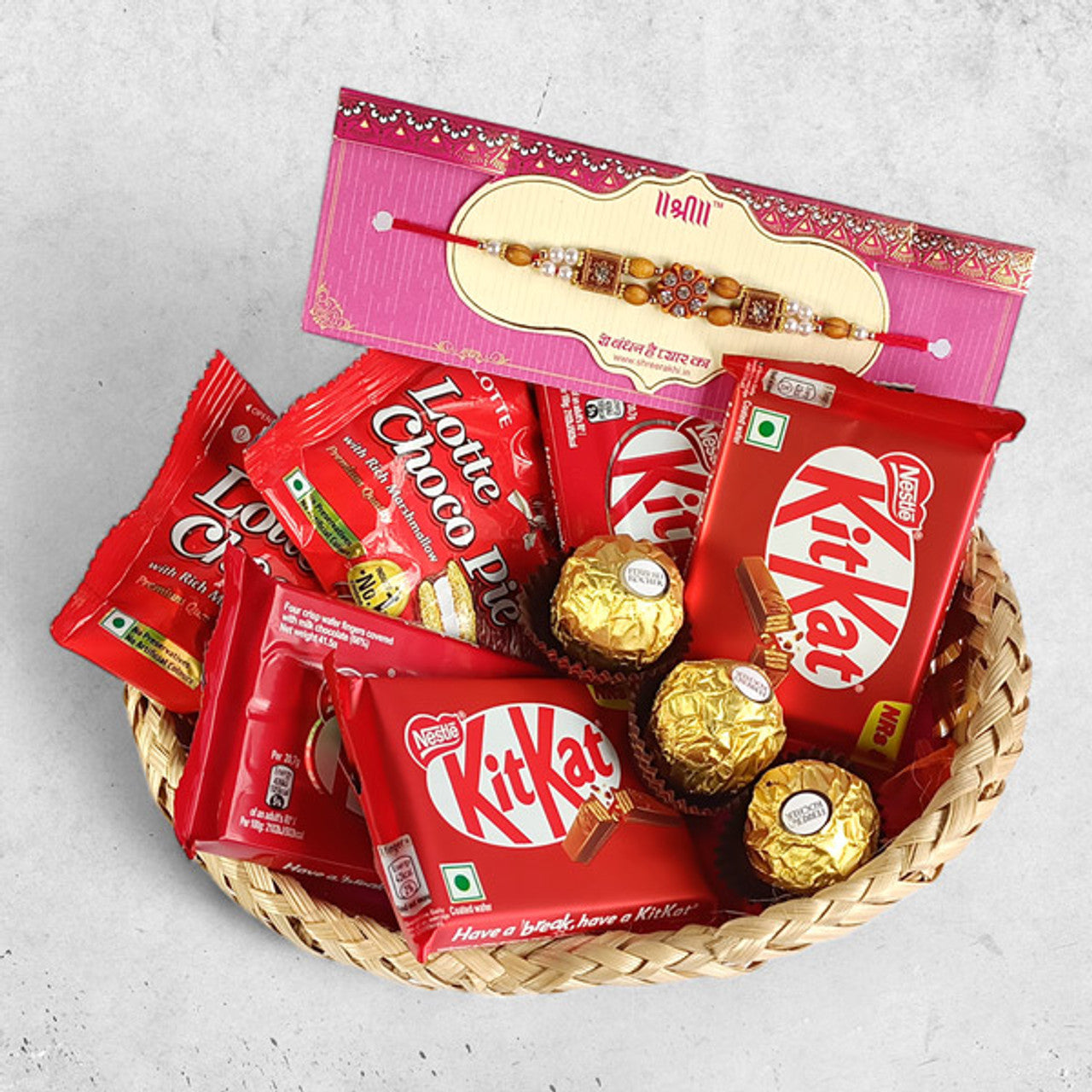 Perfect Rakhi Gift Basket For Bother