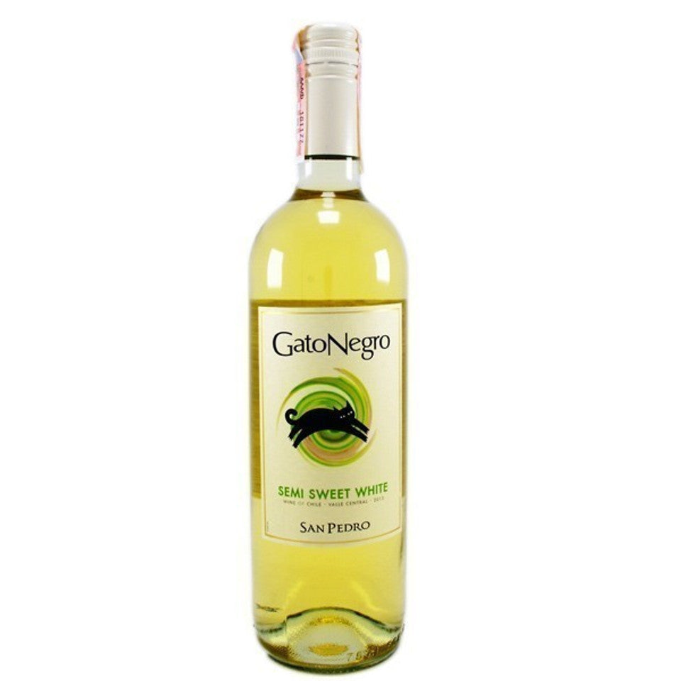 Gato Negro Semi Sweet White Wine (750ml)