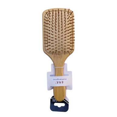 Bamboo Wooden Paddle Brush