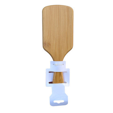 Bamboo Wooden Paddle Brush