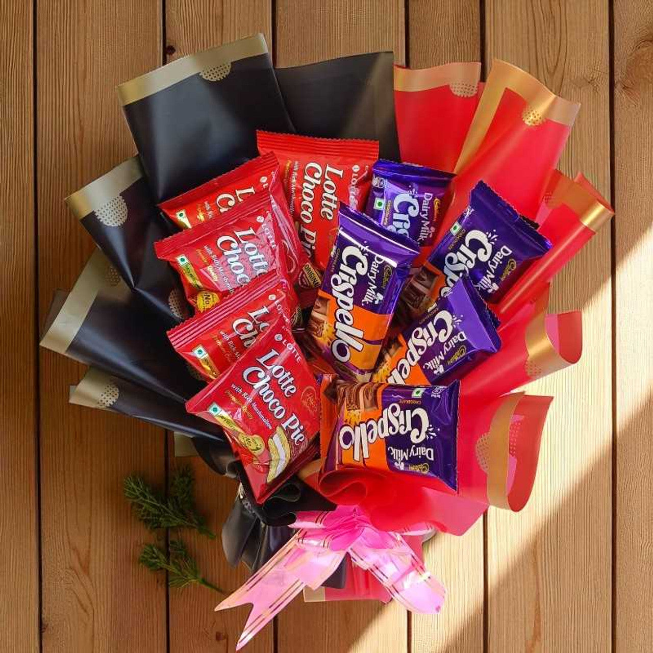 Crispello & Choco Pie Bouquet