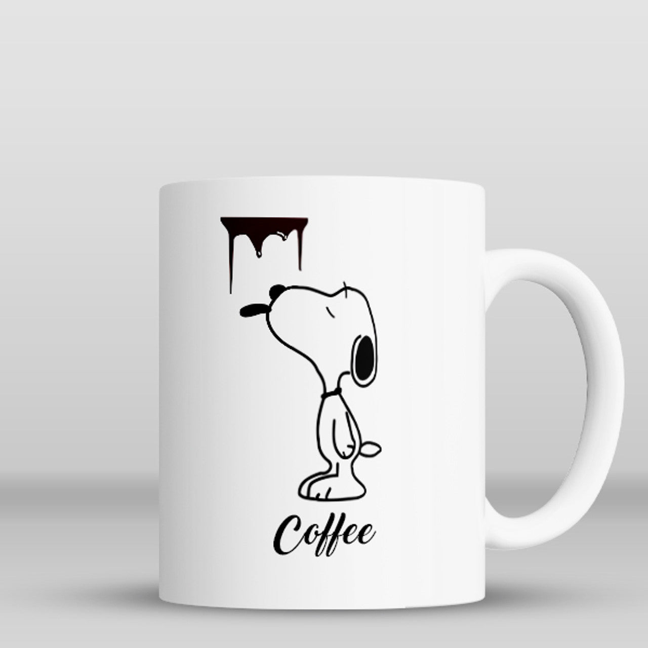 Ceramic Coffee Mug – Dog Print