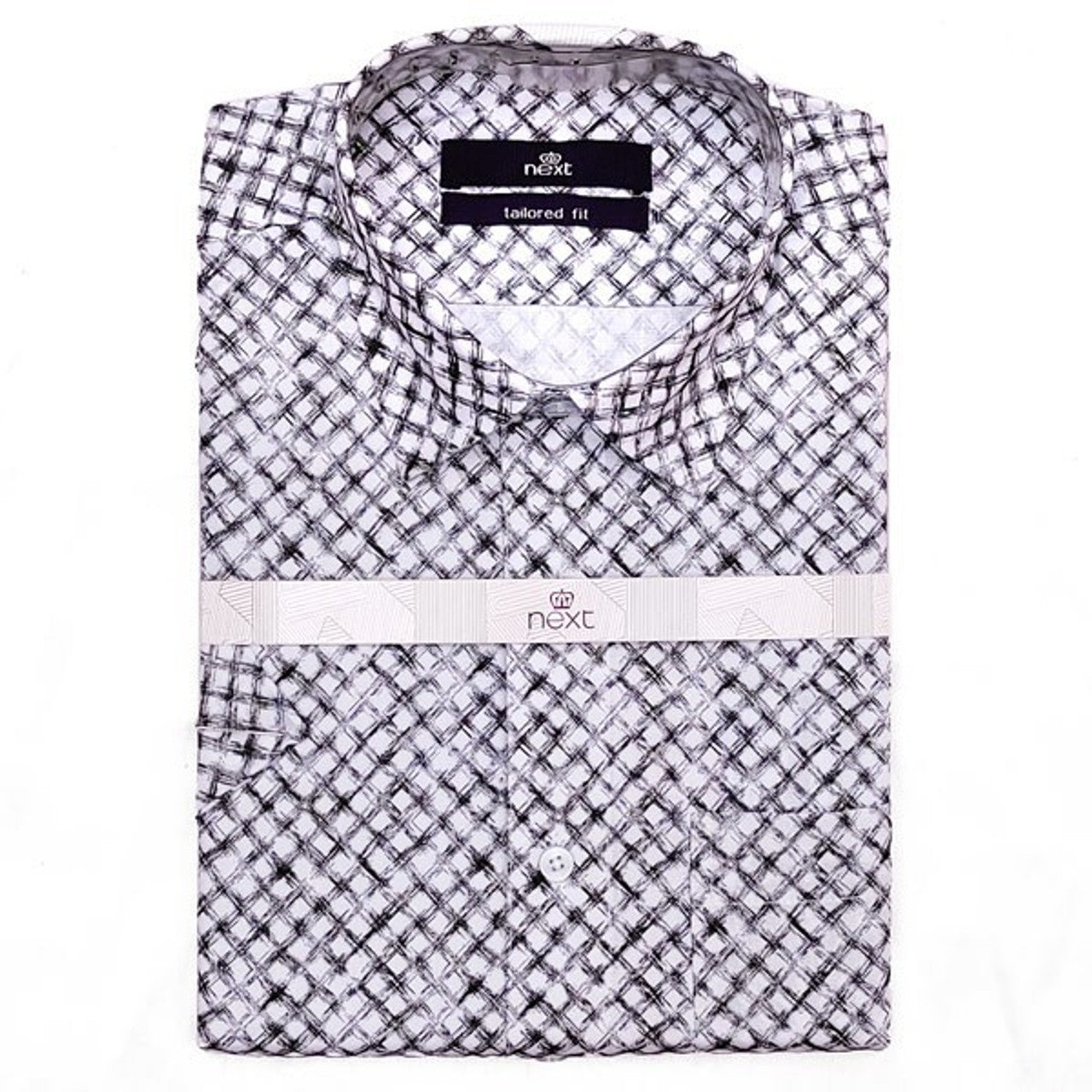 Next Cotton Shirt – Tailored Fit
