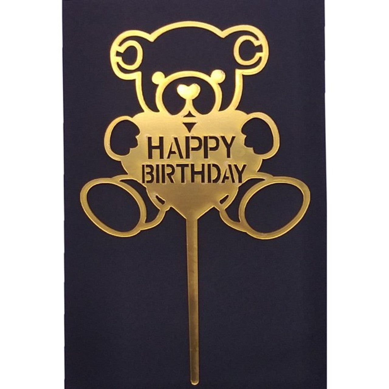 Teddy Birthday Cake Topper