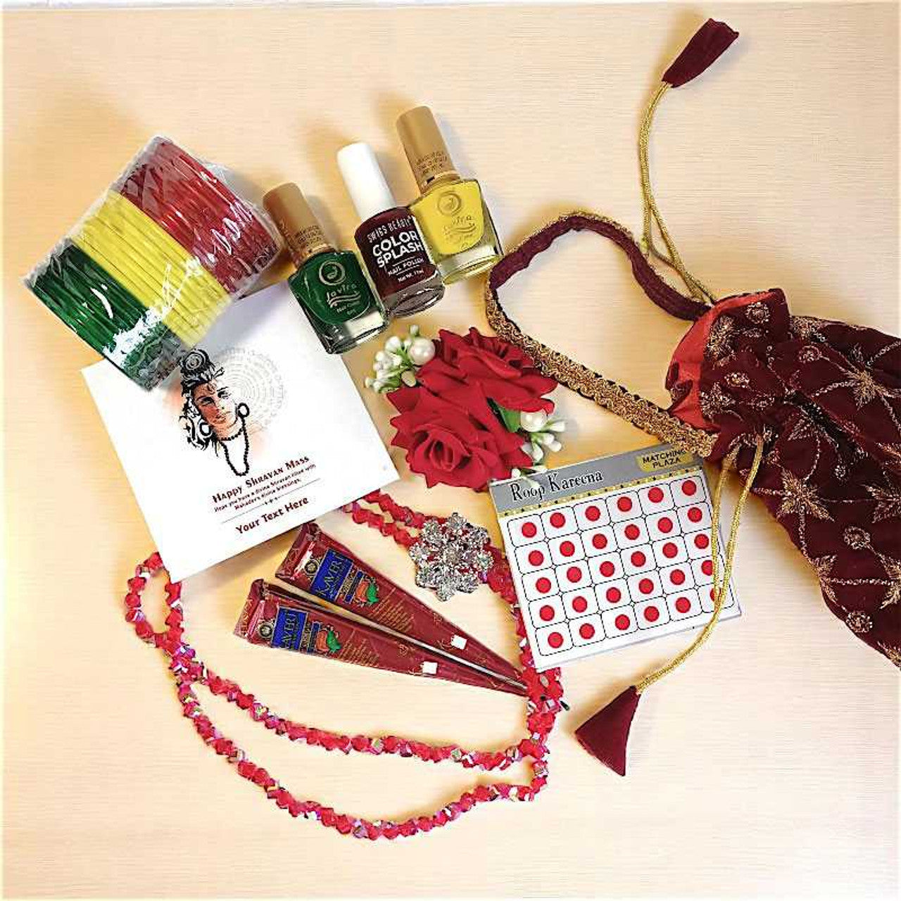 Shrawan Beauty In Pouch
