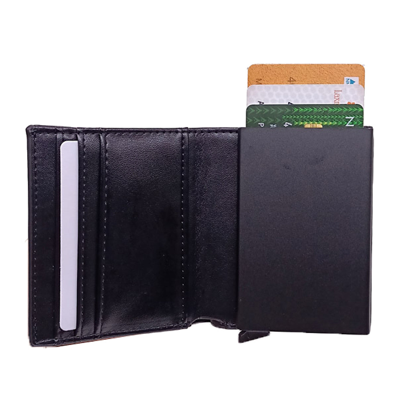 Black Wallet With Card Holder For Men