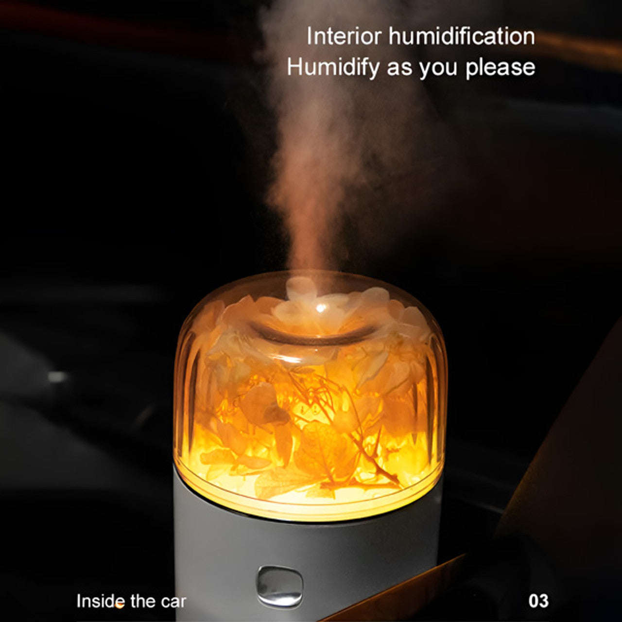 "Black Aroma Diffuser & Humidifier"