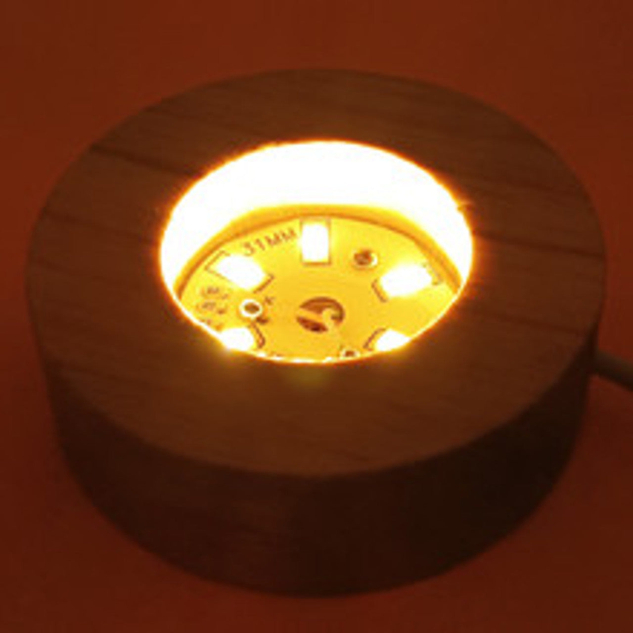 Crystal Ball Moon LED Lamp