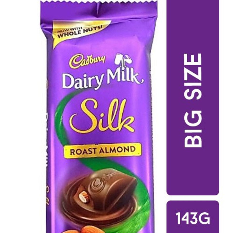 Cadbury Dairy Milk Silk Roast Almond (143g) - GiftstoNepal.com | GTN