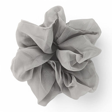 Chiffon Hair Scrunchie – Oversized (Color May Vary)