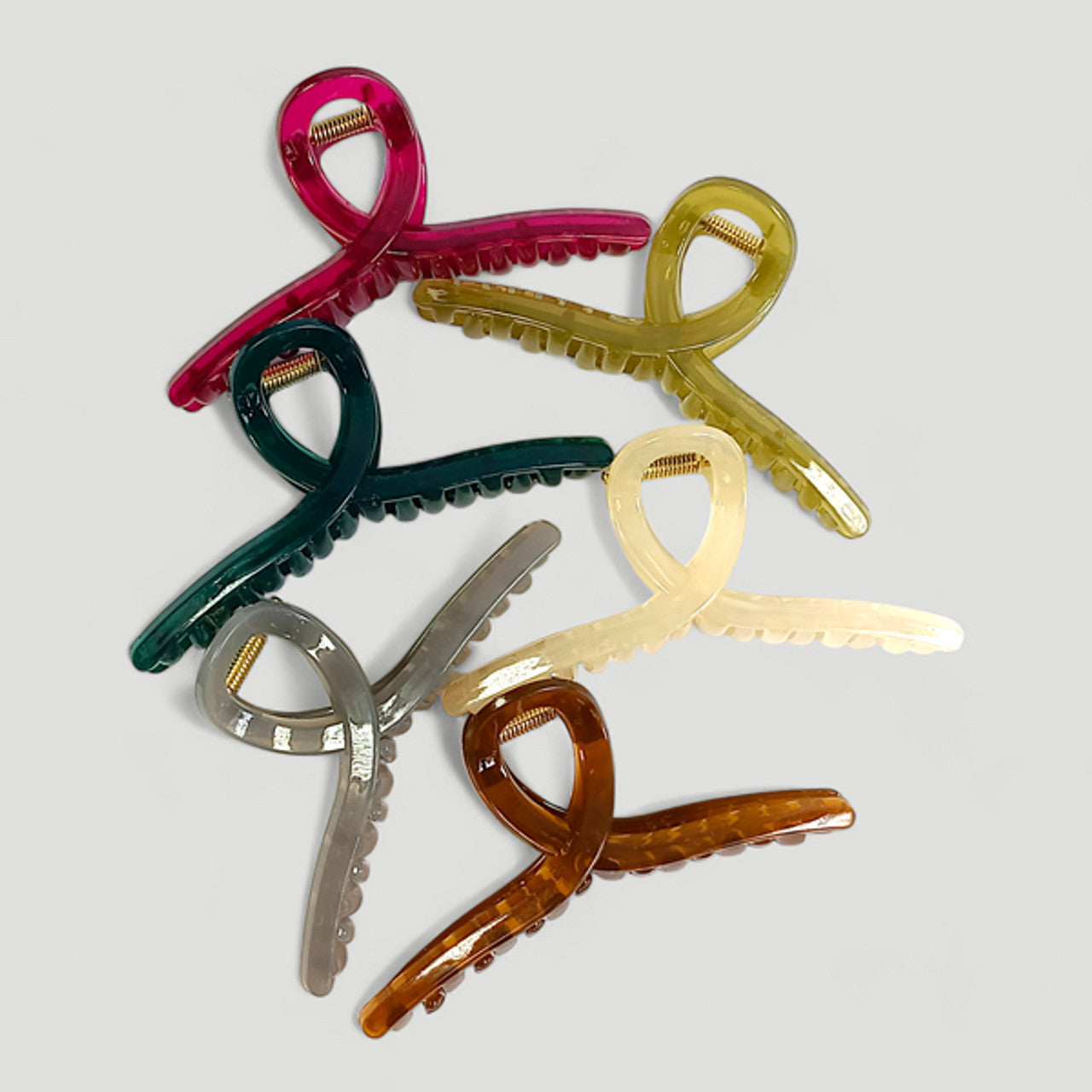 Large Hair Claw Clip with Cross Design-Color may Vary