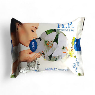 Hilton Packard Lilly Facial Wipes – 25 pcs