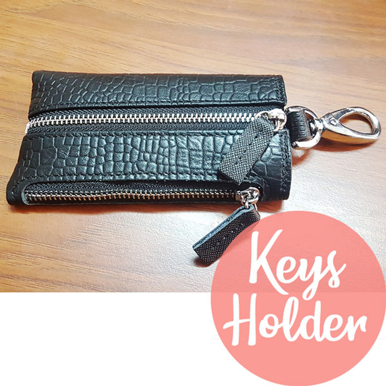 Leather Keychain