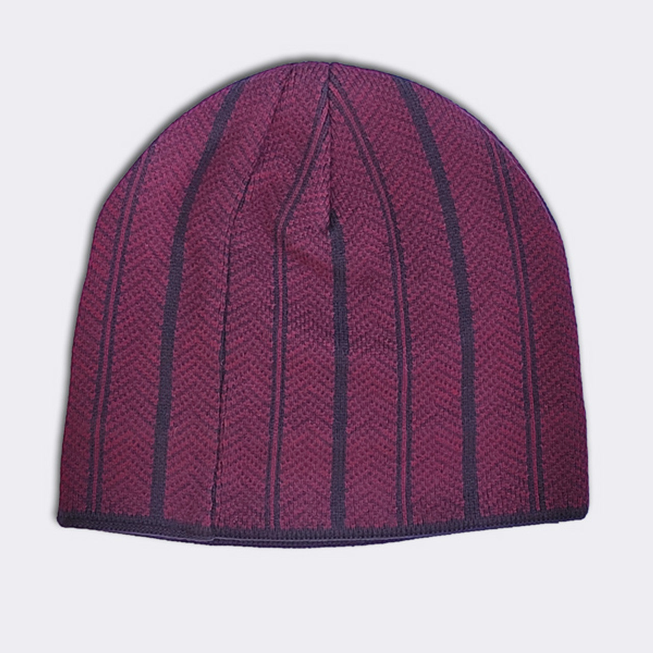 Umbrella Knit Wool Beanies- Red