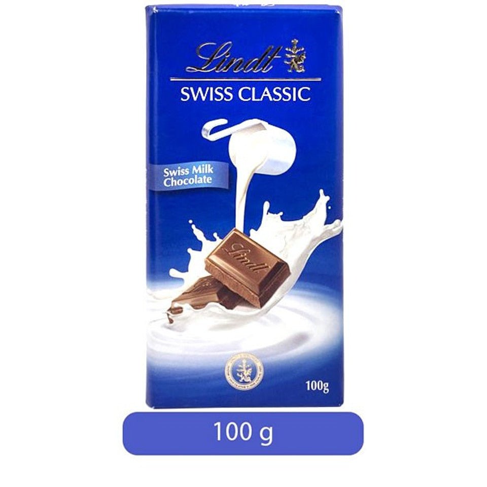 Lindt Swiss Classic Milk Chocolate (100g) - GiftstoNepal.com | GTN