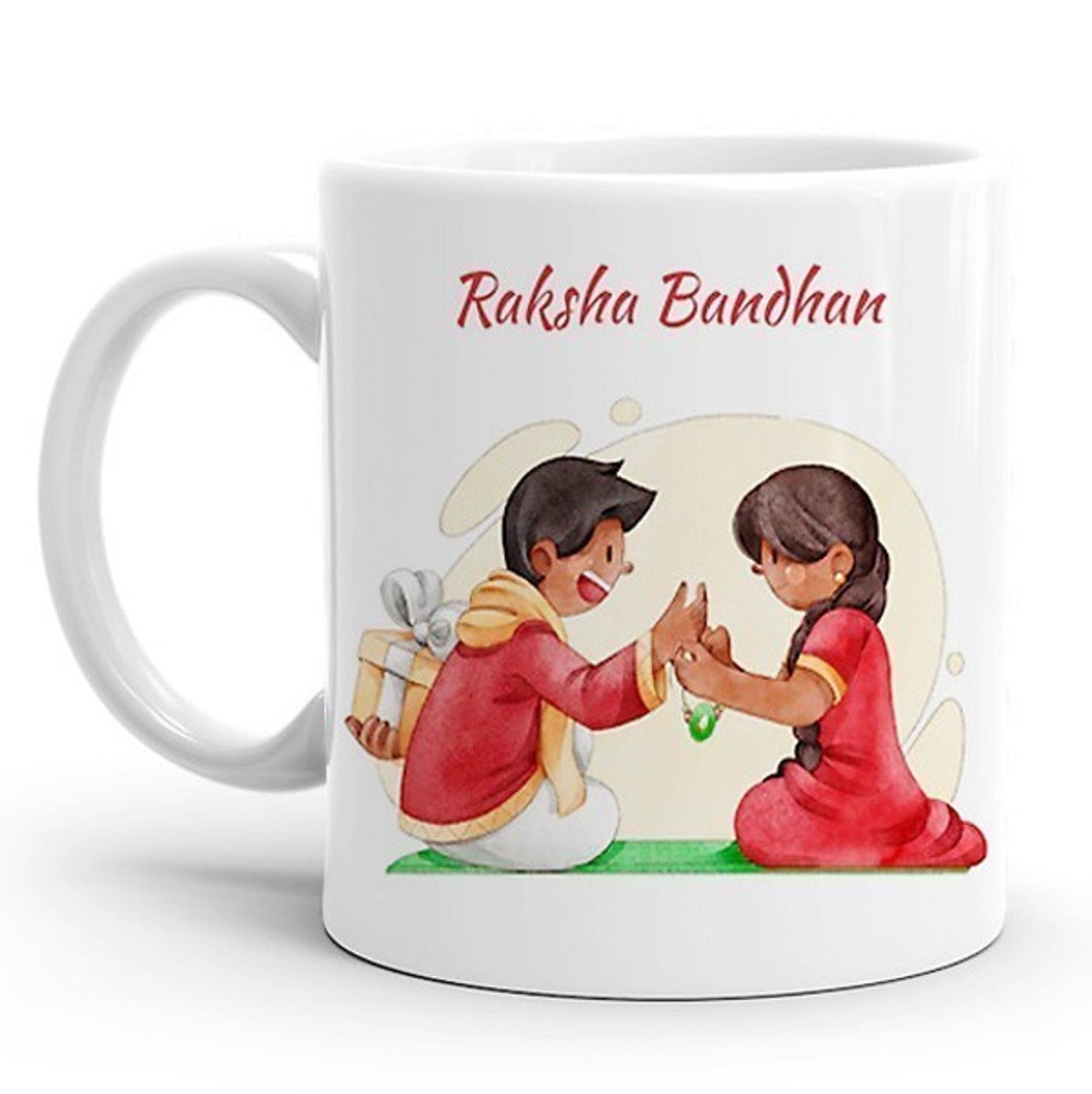 "Raksha Bandhan" Ceramic Mug Gift - GiftstoNepal.com | GTN
