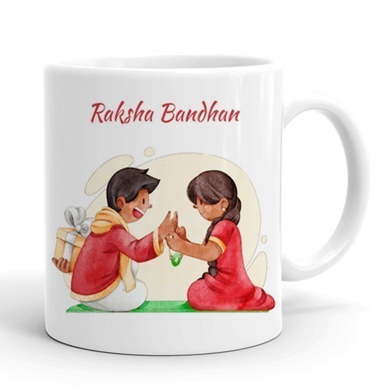 "Raksha Bandhan" Ceramic Mug Gift - GiftstoNepal.com | GTN