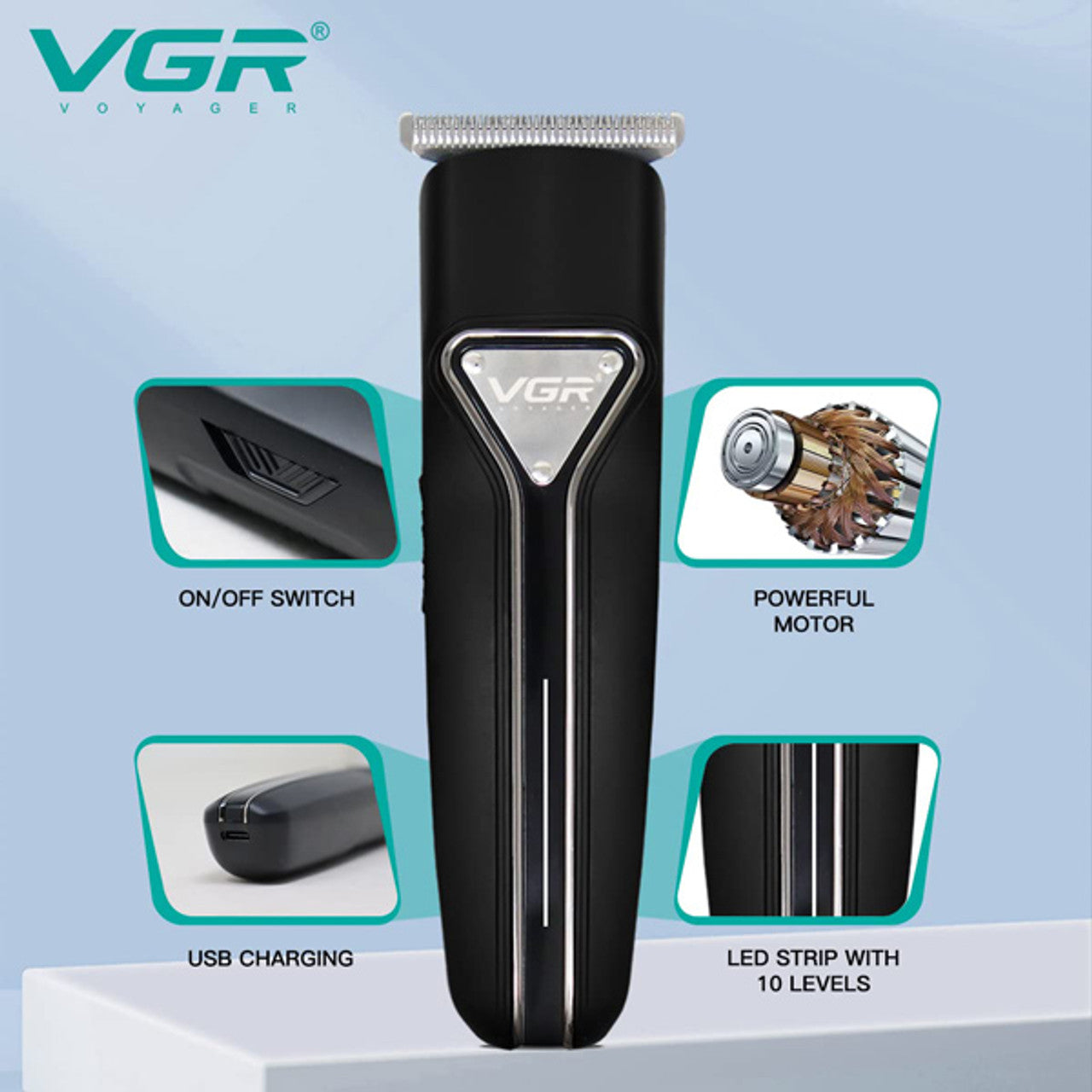 Men's Professional Hair Trimmer – VGR V-008