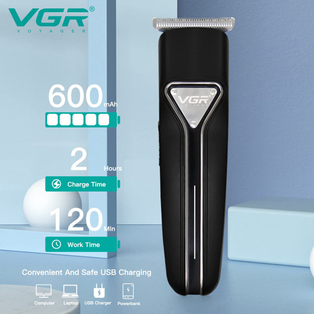 Men's Professional Hair Trimmer – VGR V-008