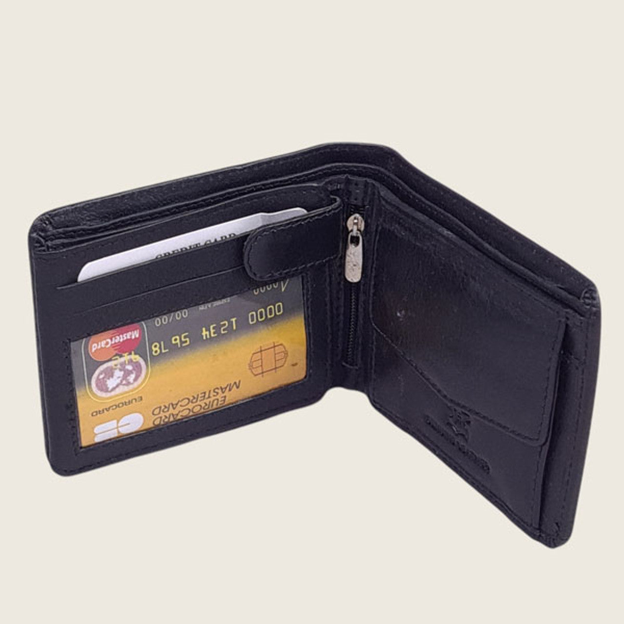 Elegance Leather Wallet Black For Men