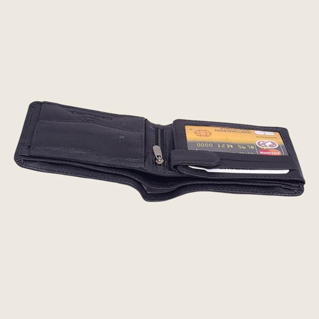 Elegance Leather Wallet Black For Men