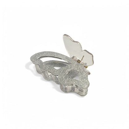 Glitter Butterfly Hair Clip-Color May Vary