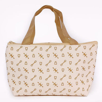 Makeup Purse– Cream Color