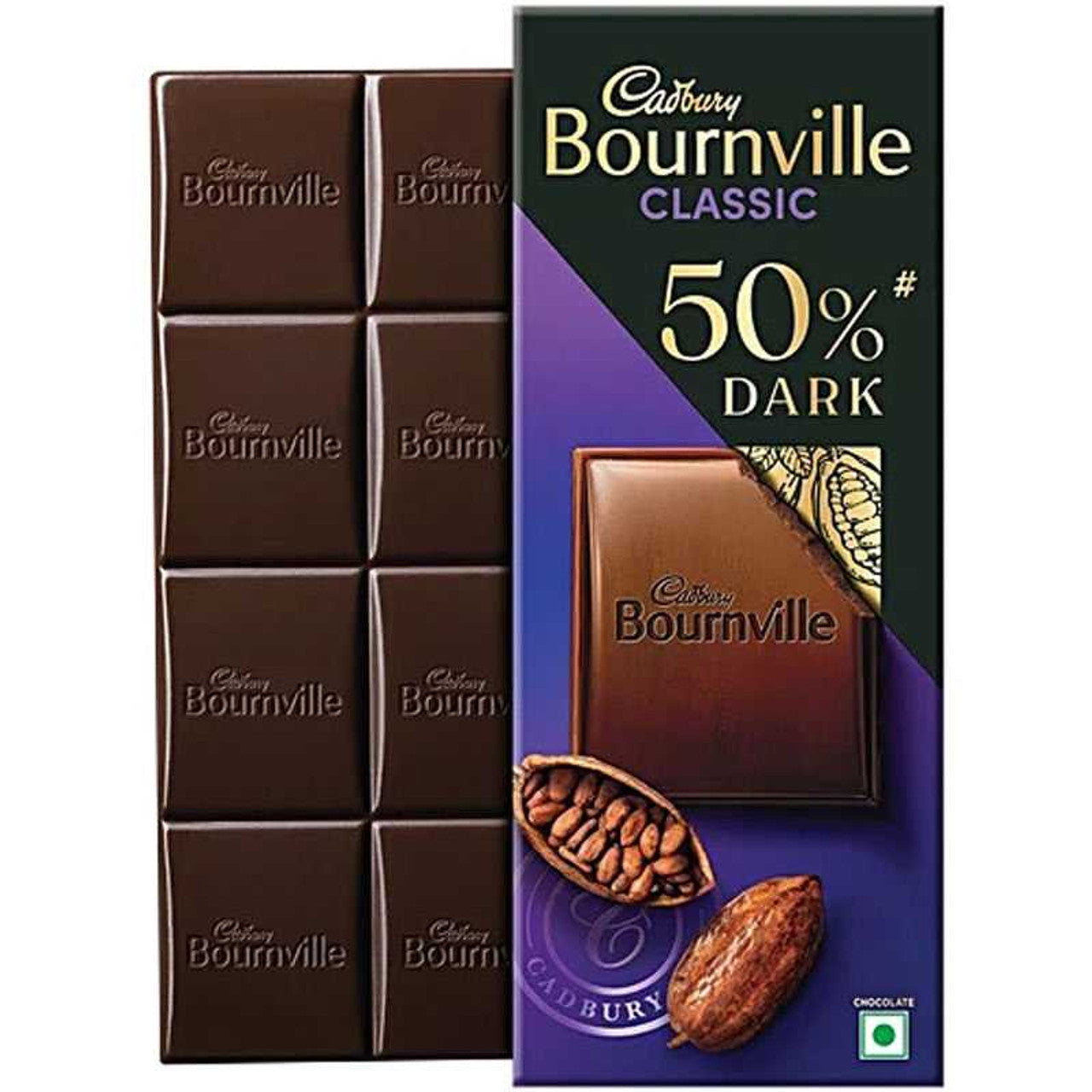Cadbury Bournville 50% Dark Chocolate – 75g