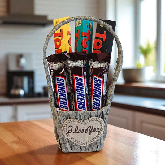 Snickers & Toblerone Choco Basket