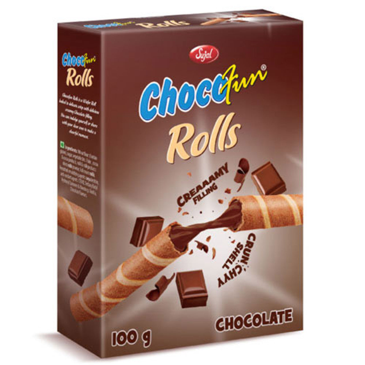 Chocofun Rolls Chocolate-100g