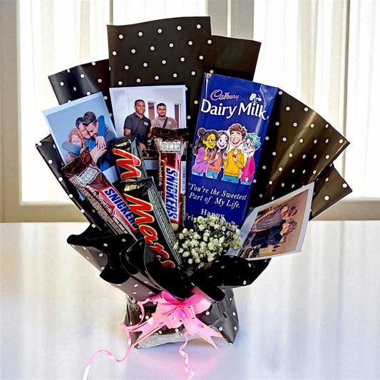 Personalized Friendship Bouquet With Photo