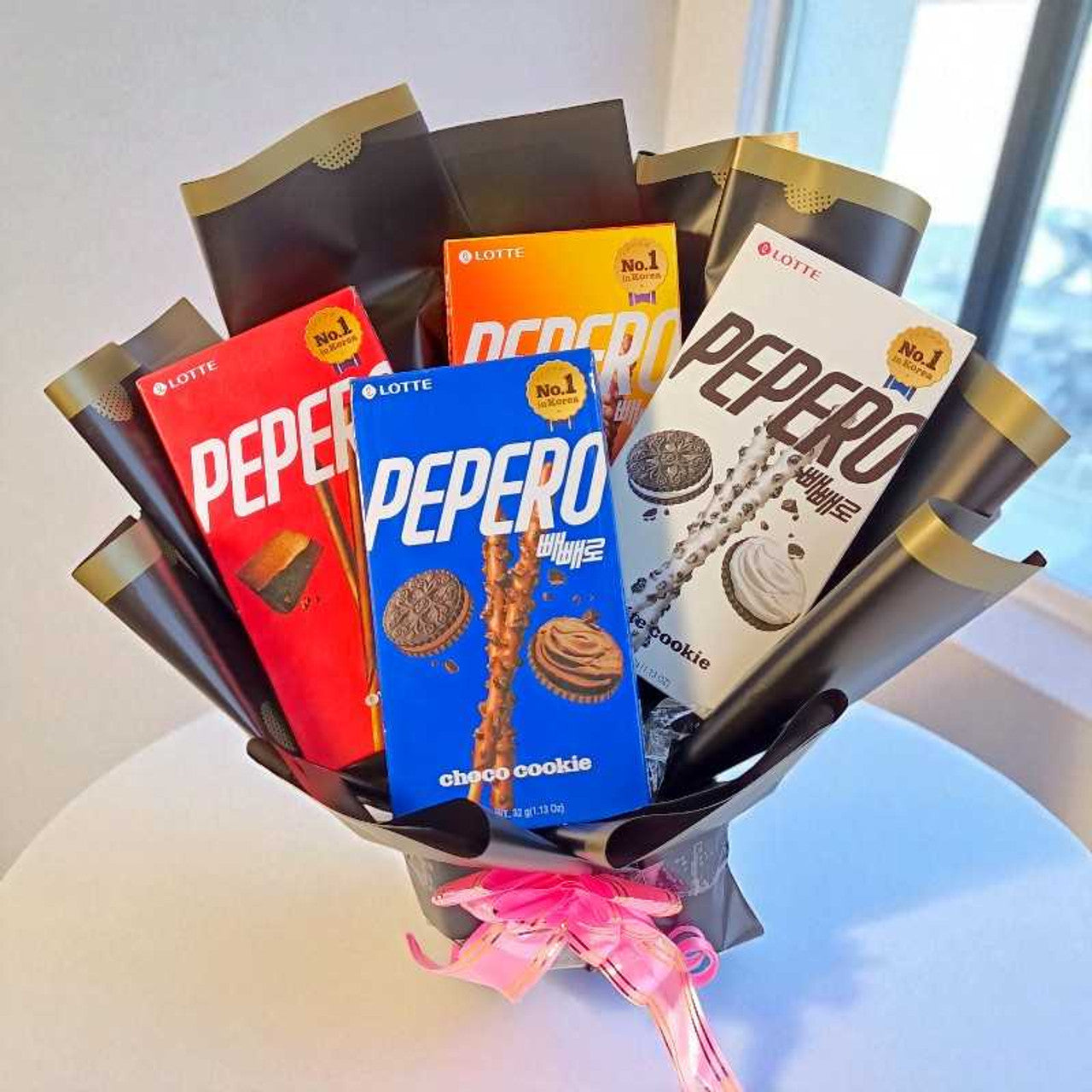 Pepero Surprise Bouquet