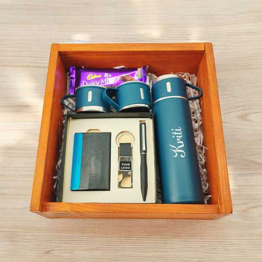 Customized Gift Set with Chocolate & Essentials Set