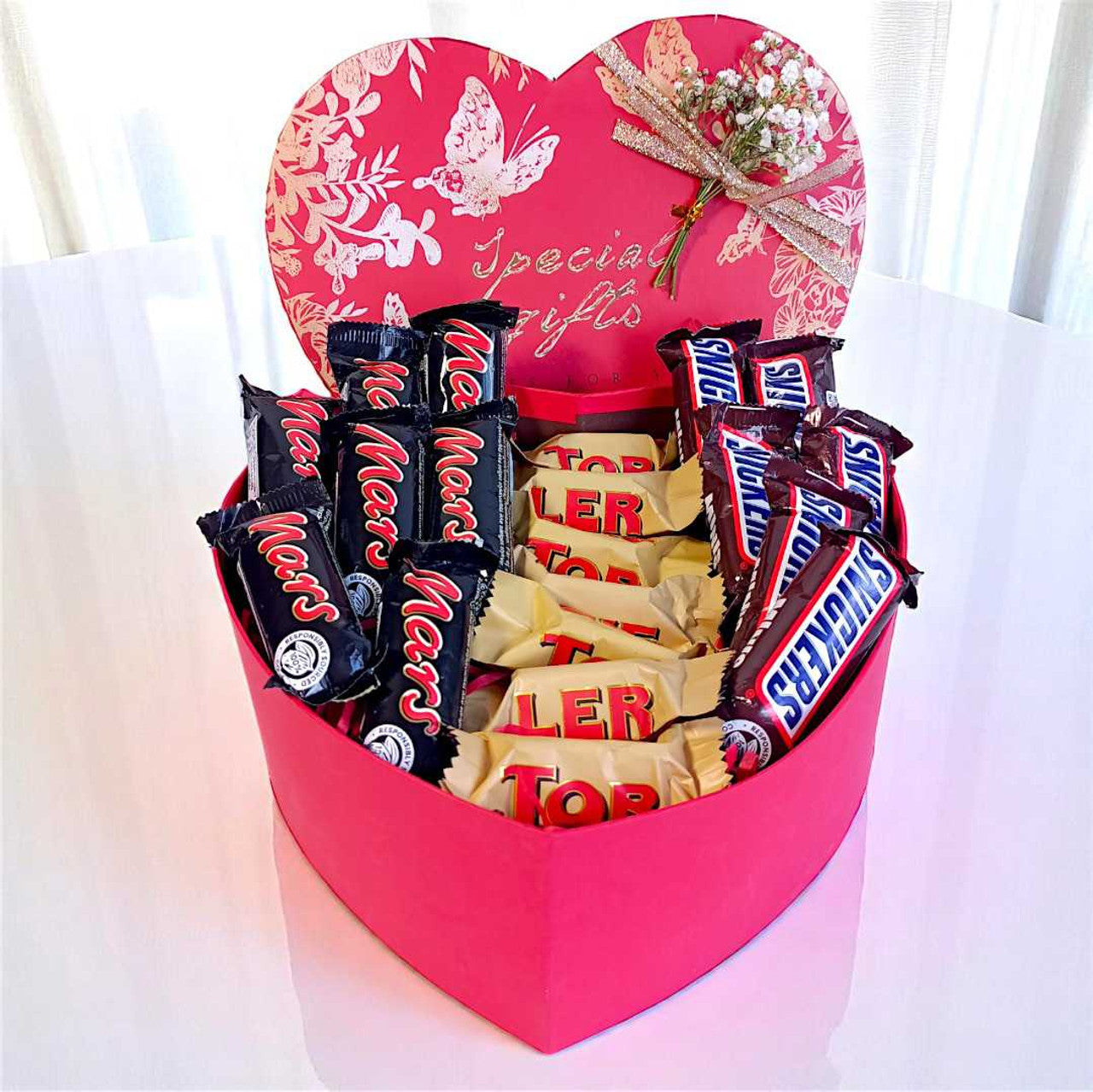 Mini Toblerone, Mars And Snickers chocolate Combo