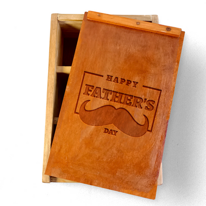 Father’s Day Gift: Custom Whisky (1000ml) With Name & Dry Nuts