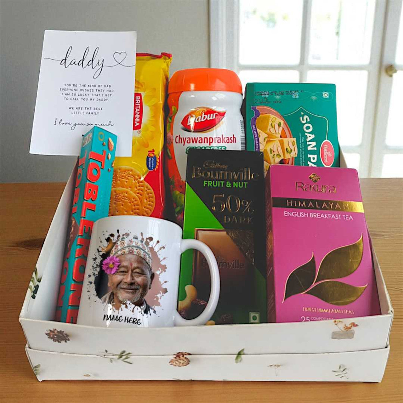 Wellness & Snacks Gift for Dad