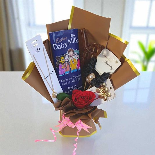 Friendship Gift for Her in Bouquet