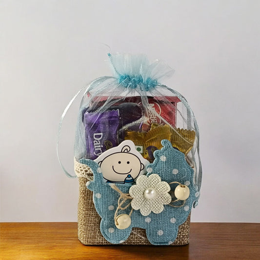 Adorable Baby Shower Treat Basket