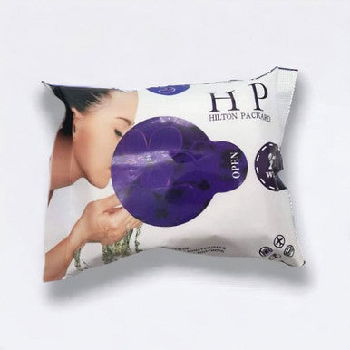 Hilton Packard Lavender Facial Wipes – 25 pcs