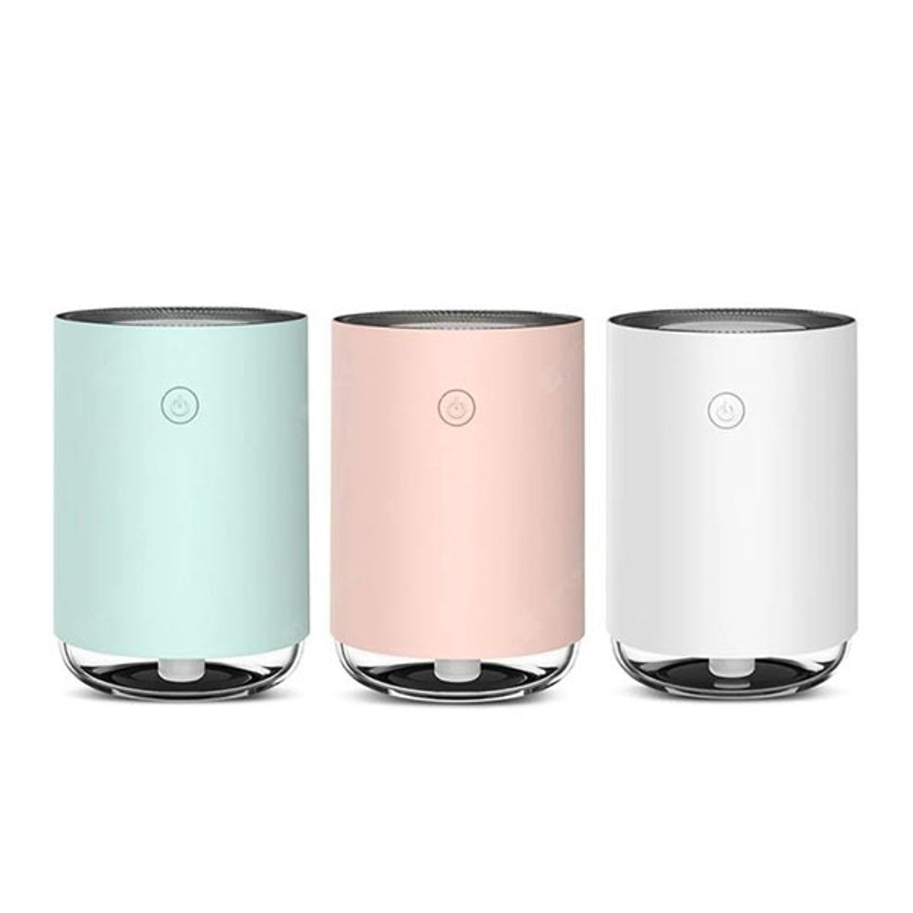 MJ-1 Peachy Pink Portable Humidifier – 220ml with Light