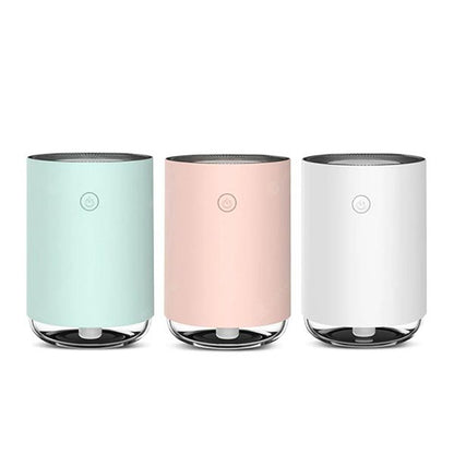 MJ-1 Peachy Pink Portable Humidifier – 220ml with Light