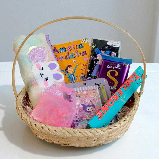 Joyful Gift Basket for Her-Kid's Hamper