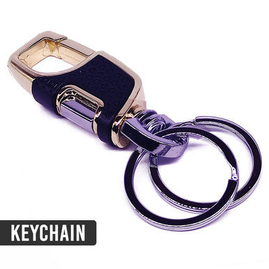 Black Snap Hook Keyring