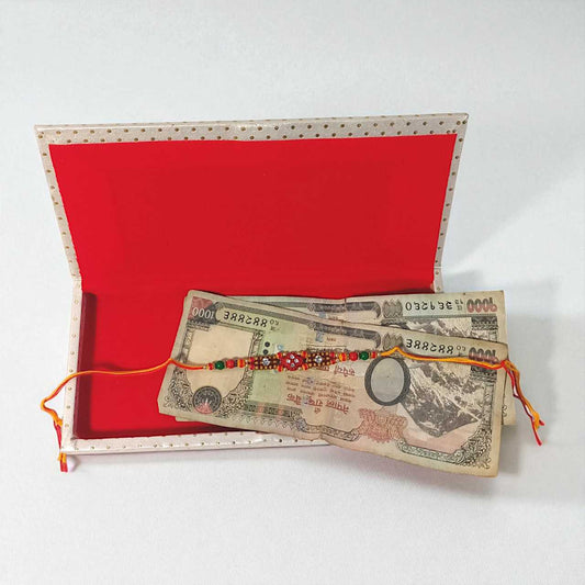 Rakhi Cash Envelope Gift Box