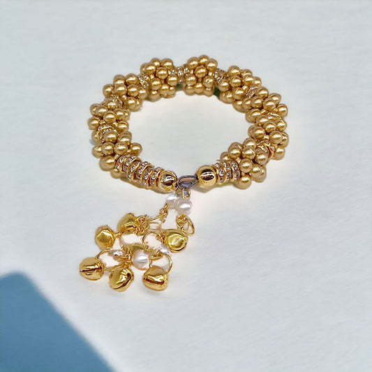 Designer Golden Bead Kangan