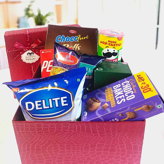 Snack Treats Delights Gift Box