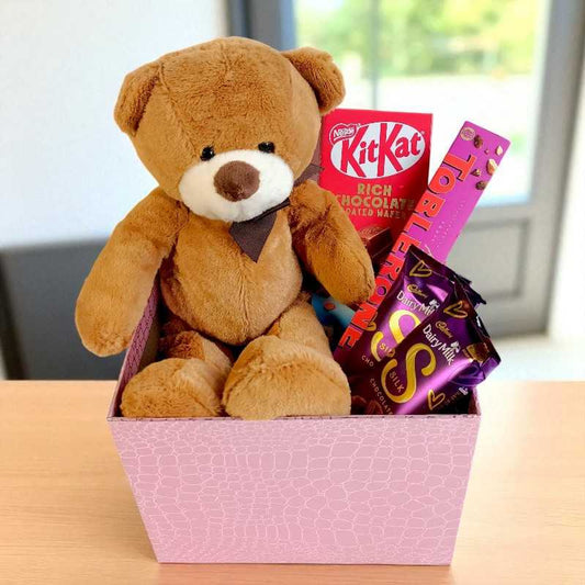 Teddy & Chocolates Box