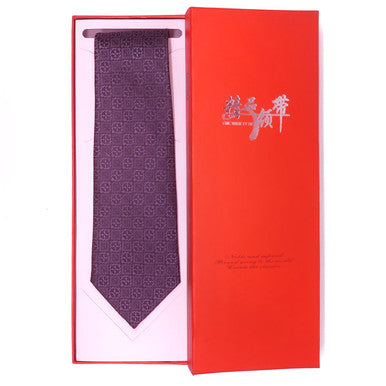 Threadwork Neck Tie – Grey & Black