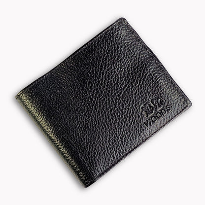 Woods Bi-Fold Wallet – Black Leather