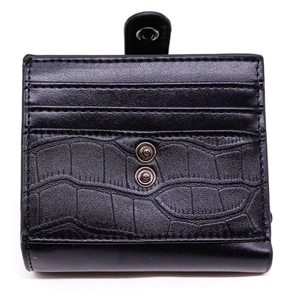 Black Wallet With Card Holder For Men